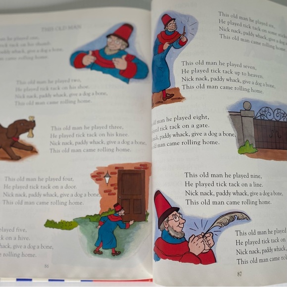 The Real Mother Goose Book of American Rhymes Hardback - Picture 8 of 10